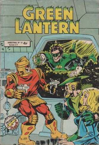 Scan de la Couverture Green Lantern n 33